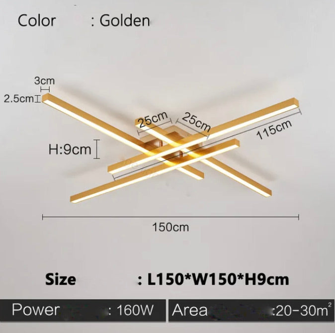 Luminaire Plafonnier design nordique élégant – Référence : Naël4632-ILLUMEEN.COM