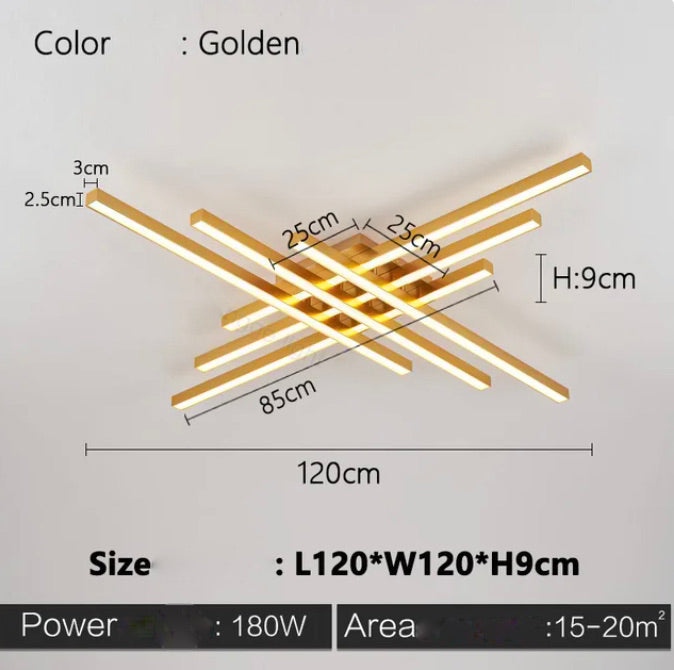 Luminaire Plafonnier design nordique élégant – Référence : Naël4632-ILLUMEEN.COM