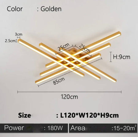 Luminaire Plafonnier design nordique élégant – Référence : Naël4632-ILLUMEEN.COM