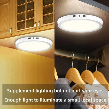 Luminaire Plafonnier design épuré blanc – Référence : Nélio4652-ILLUMEEN.COM