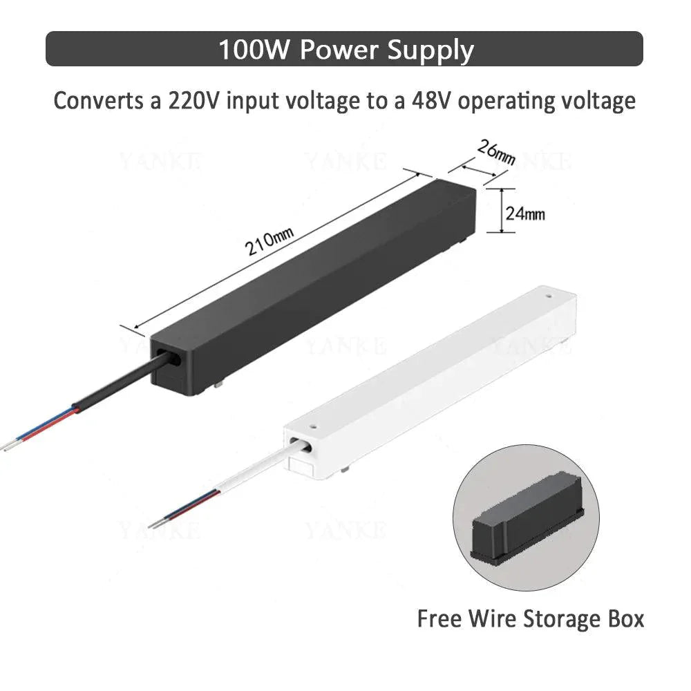 Luminaire Plafonnier design élégant en aluminium noir et blanc – Référence : Marceau4823-ILLUMEEN.COM