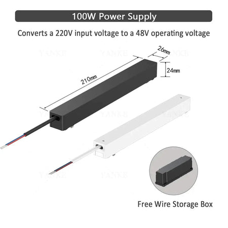 Luminaire Plafonnier design élégant en aluminium noir et blanc – Référence : Marceau4823-ILLUMEEN.COM