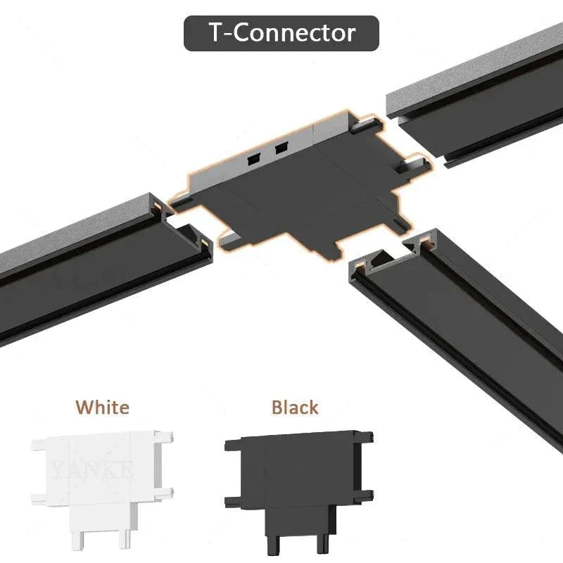 Luminaire Plafonnier design élégant en aluminium noir et blanc – Référence : Marceau4823-ILLUMEEN.COM