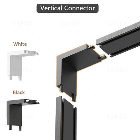 Luminaire Plafonnier design élégant en aluminium noir et blanc – Référence : Marceau4823-ILLUMEEN.COM