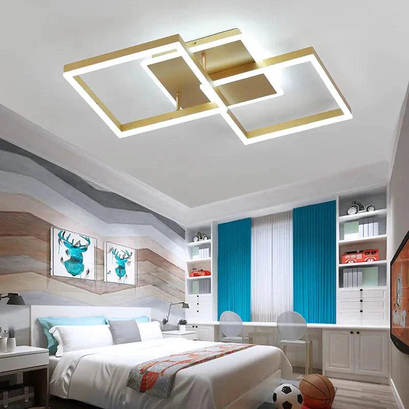 Luminaire Plafonnier design élégant blanc – Référence : Maelis4832-ILLUMEEN.COM