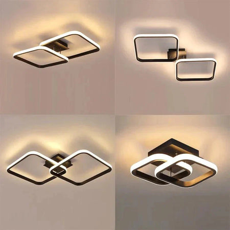 Luminaire Plafonnier design élégant blanc – Référence : Maelis4832-ILLUMEEN.COM