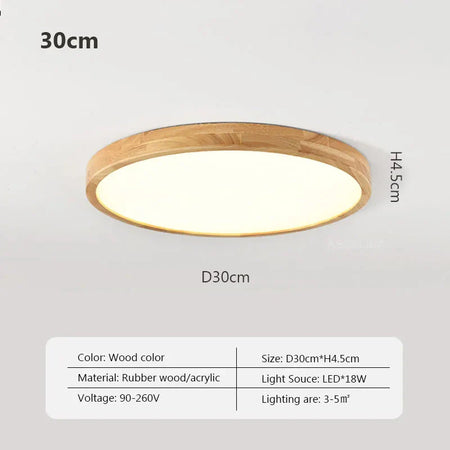 Luminaire Plafonnier design en pierre jaune et bois – Référence : Elowen4820-ILLUMEEN.COM