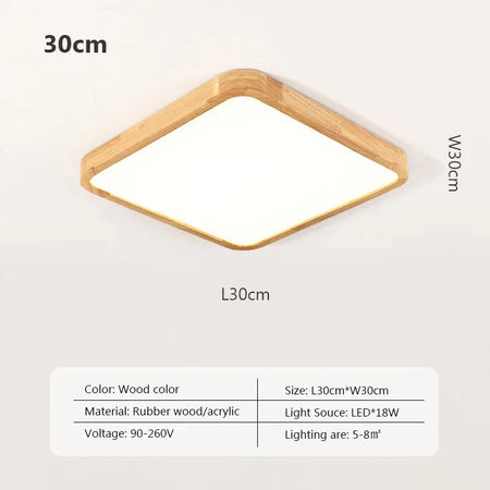 Luminaire Plafonnier design en pierre jaune et bois – Référence : Elowen4820-ILLUMEEN.COM