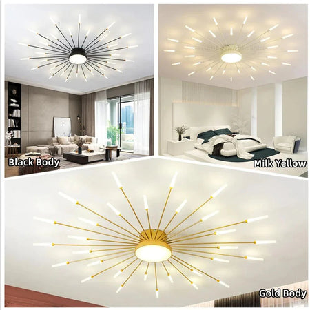 Luminaire Plafonnier design étoilé contemporain – Référence : Elowen4821-ILLUMEEN.COM