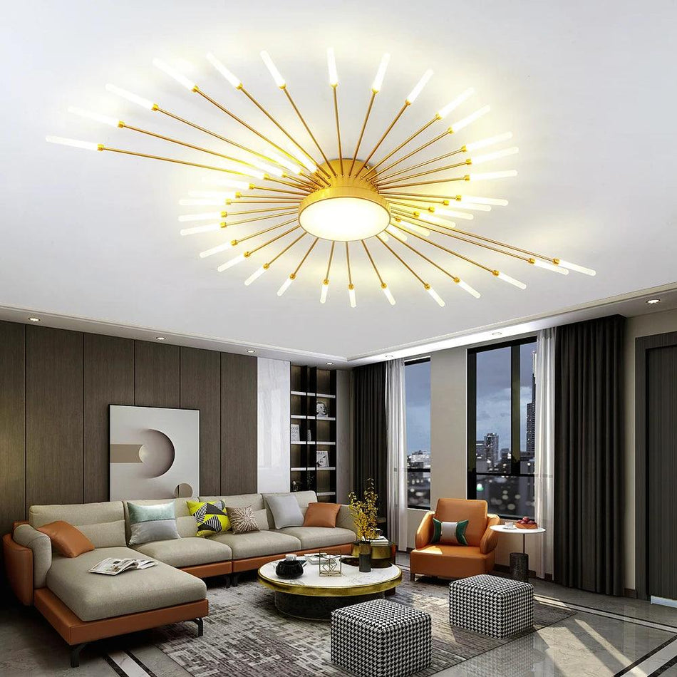 Luminaire Plafonnier design étoilé contemporain – Référence : Elowen4821-ILLUMEEN.COM