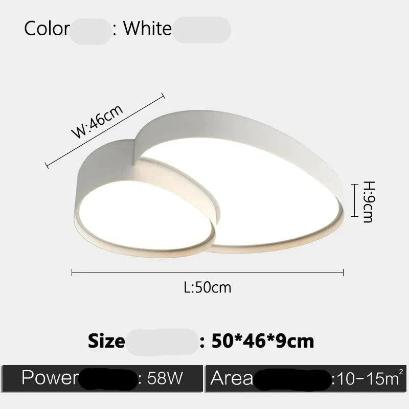 Luminaire Plafonnier design moderne et élégant – Référence : Amélie3847-ILLUMEEN.COM