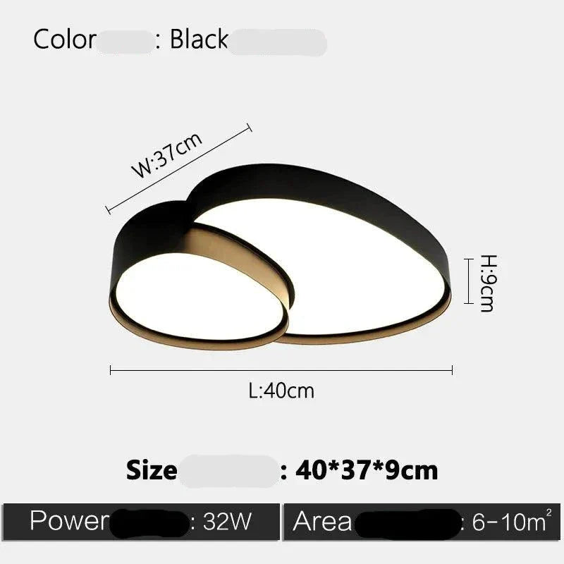 Luminaire Plafonnier design moderne et élégant – Référence : Amélie3847-ILLUMEEN.COM