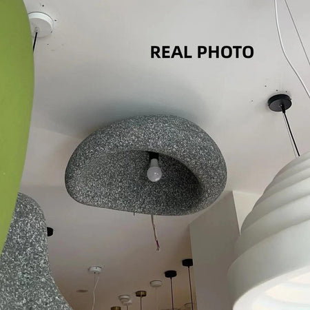 Luminaire Plafonnier effet pierre nordique – Référence : Thélio4563-ILLUMEEN.COM