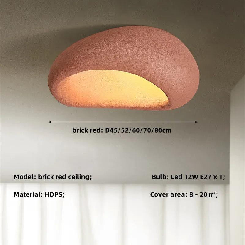 Luminaire Plafonnier effet pierre nordique – Référence : Thélio4563-ILLUMEEN.COM