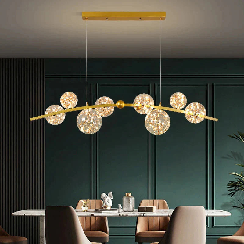 Suspendue Design : Têtes Multiples avec Options de Modèles et Couleurs d'Émission-ILLUMEEN.COM