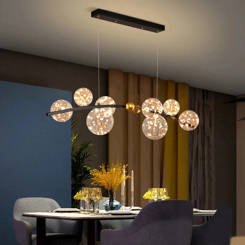 Suspendue Design : Têtes Multiples avec Options de Modèles et Couleurs d'Émission-ILLUMEEN.COM