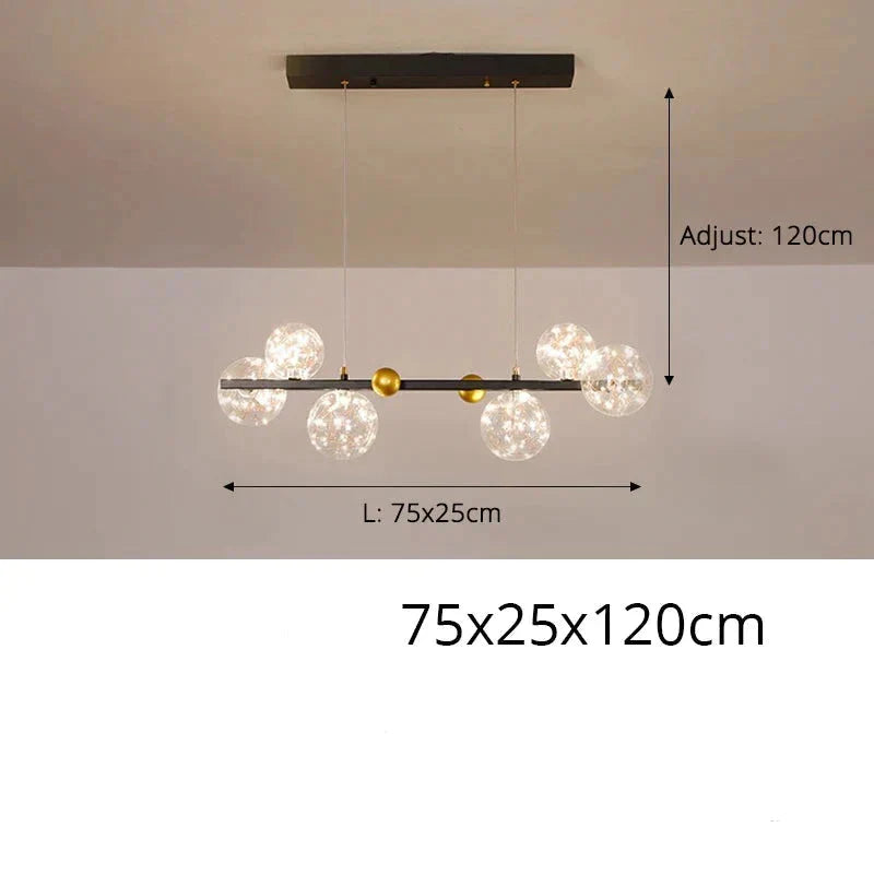 Suspendue Design : Têtes Multiples avec Options de Modèles et Couleurs d'Émission-ILLUMEEN.COM