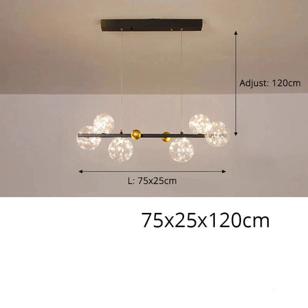 Suspendue Design : Têtes Multiples avec Options de Modèles et Couleurs d'Émission-ILLUMEEN.COM