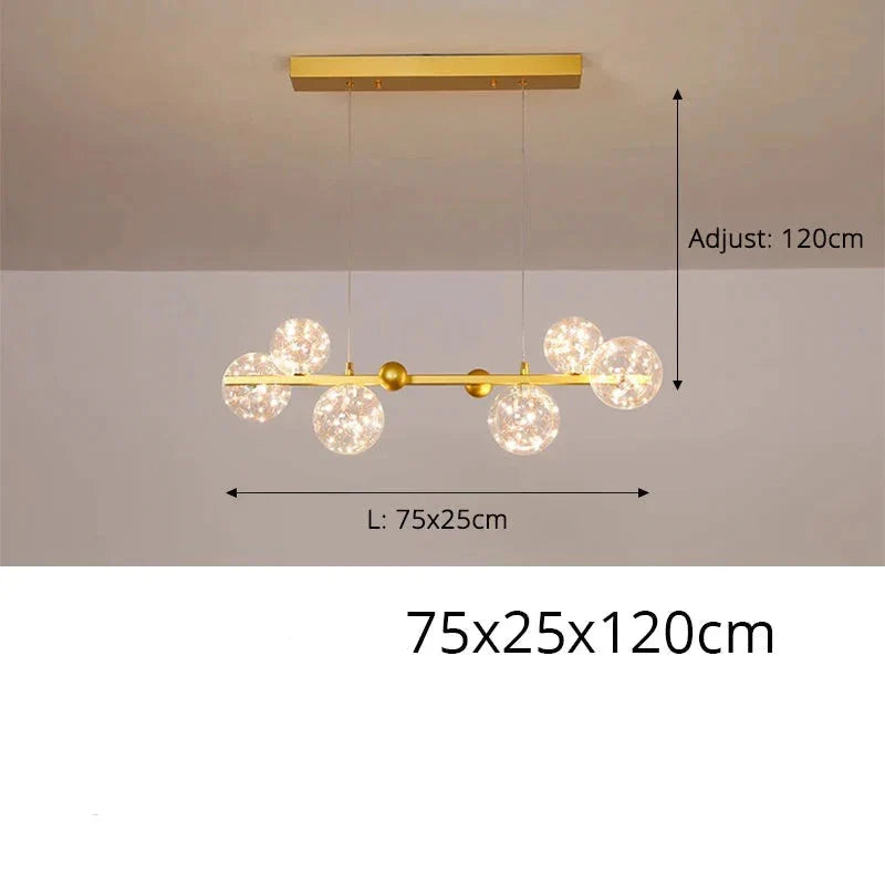 Suspendue Design : Têtes Multiples avec Options de Modèles et Couleurs d'Émission-ILLUMEEN.COM