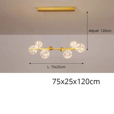 Suspendue Design : Têtes Multiples avec Options de Modèles et Couleurs d'Émission-ILLUMEEN.COM