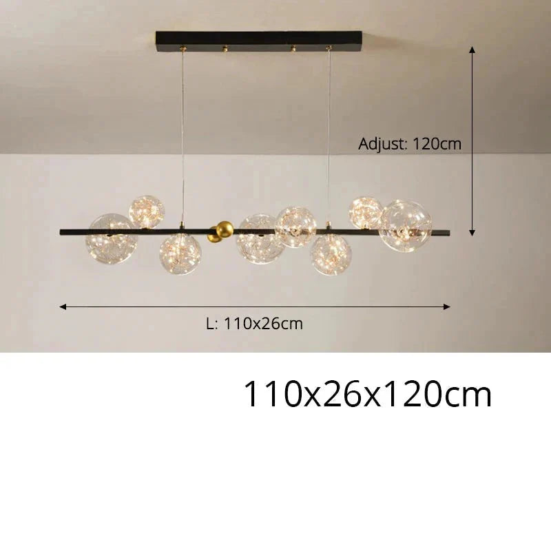 Suspendue Design : Têtes Multiples avec Options de Modèles et Couleurs d'Émission-ILLUMEEN.COM