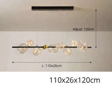 Suspendue Design : Têtes Multiples avec Options de Modèles et Couleurs d'Émission-ILLUMEEN.COM