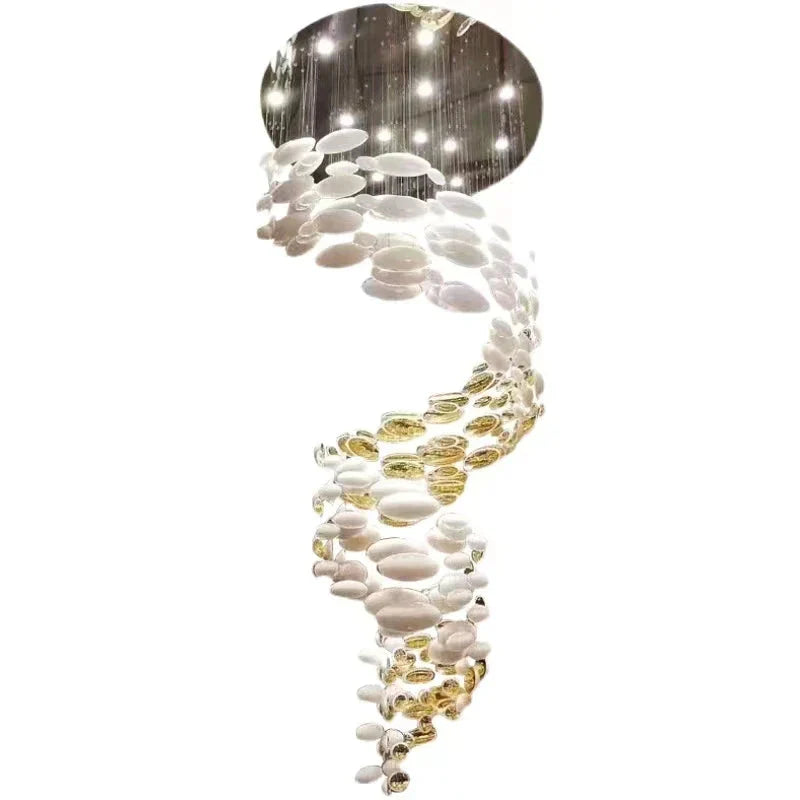 Luminaire Lustre design aérien argenté – Référence : Elysia3275-ILLUMEEN.COM