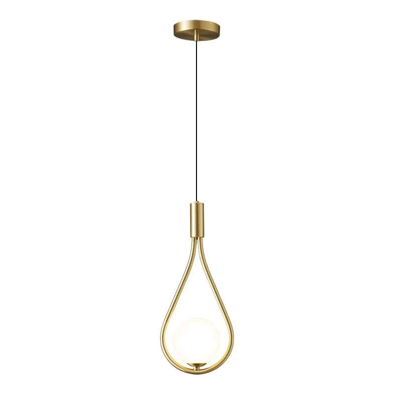 Luminaire Suspension finition laiton poli – Référence : Nélia5274-ILLUMEEN.COM