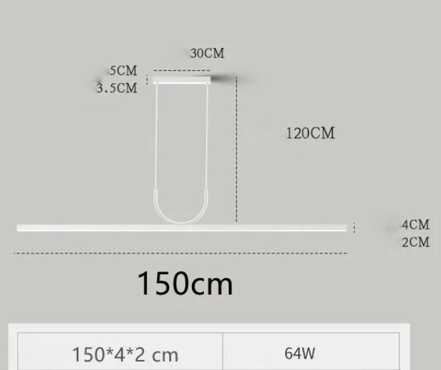 Luminaire Suspension finition en fer avec LED ajustable – Référence : Marlon5823-ILLUMEEN.COM