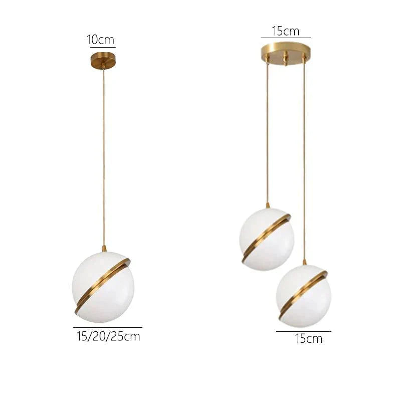 Luminaire Suspension finition acrylique brillante – Référence : Mariel6743-ILLUMEEN.COM
