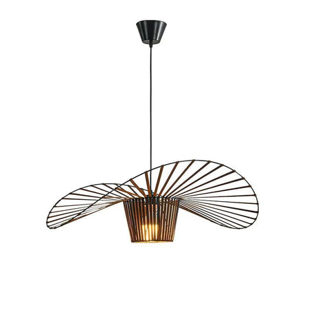 Luminaire Suspension design contemporain en fer noir – Référence : Alvyn4327-ILLUMEEN.COM